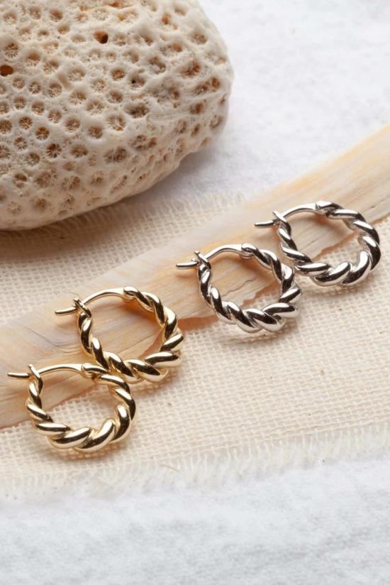  Lotus Jewelry Studio 이어링 로터스 주얼리 스튜디오 에이다 미니 후프 귀걸이 - OTHER BRANDS