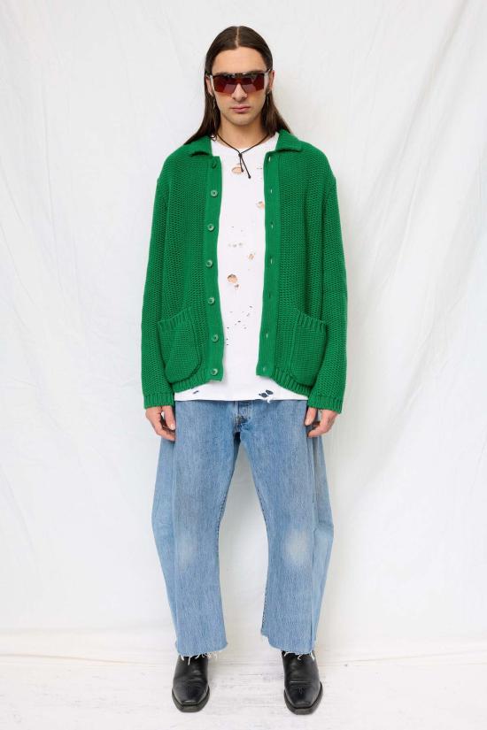  와이엠씨 가디건 Ymc 그린 베이커 카디건 - YMC