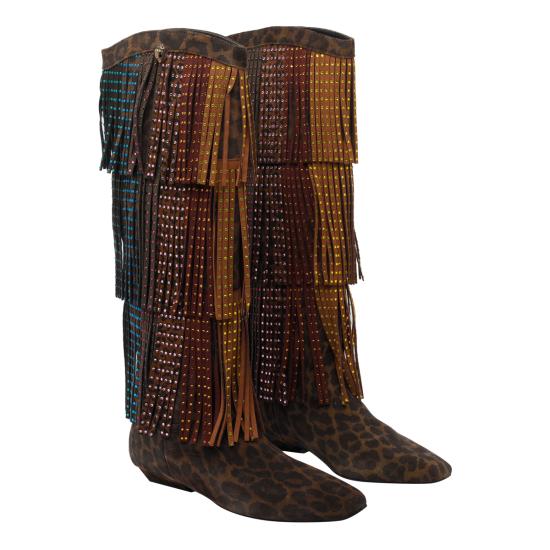 25FW 커트가이거 부츠 5030035289 DARK BROWN MultiColour - KURT GEIGER