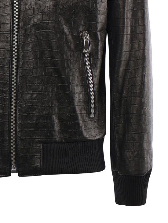 26SS 줄리아노 갈리아노 가죽 자켓 MIAMI VICE COCCONERO Black - GIULIANO GALIANO