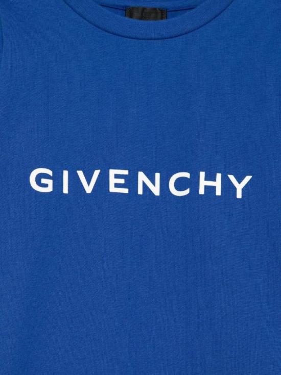 25FW [키즈] 지방시 티셔츠 H30958 865 Blue - GIVENCHY