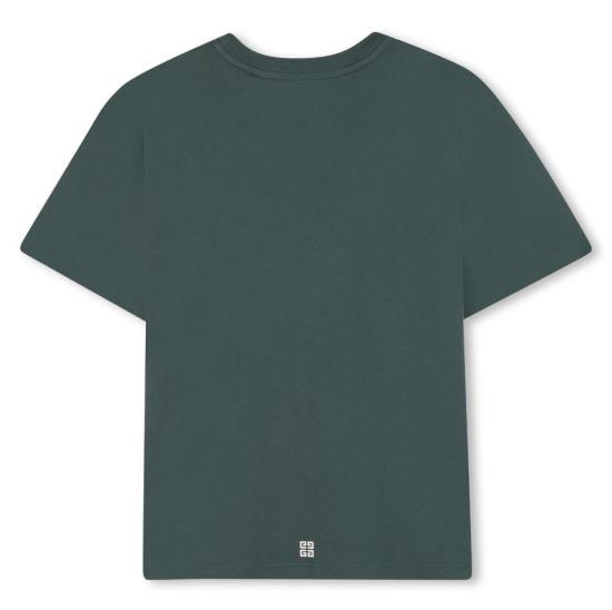 25FW [키즈] 지방시 티셔츠 H30952 672 Green - GIVENCHY