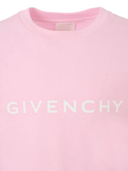 25FW [키즈] 지방시 티셔츠 H30958 46N Pink - GIVENCHY