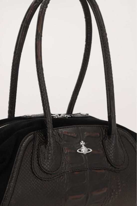 25FW 비비안웨스트우드 숄더백 4703000LW C006KD101 BROWN BLACK - VIVIENNE WESTWOOD