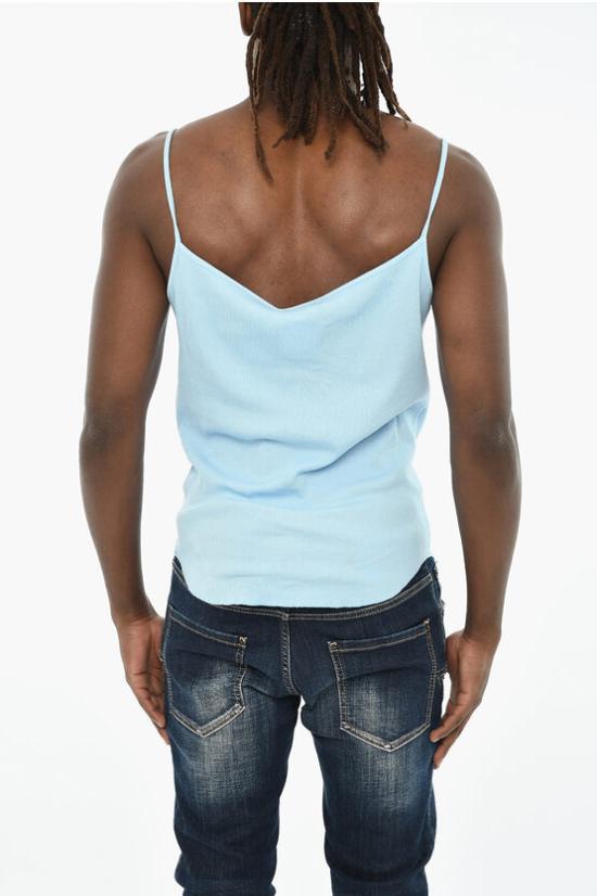  디스퀘어드2 민소매 티셔츠 S71NL0075 S24623 472 Light blue - DSQUARED2