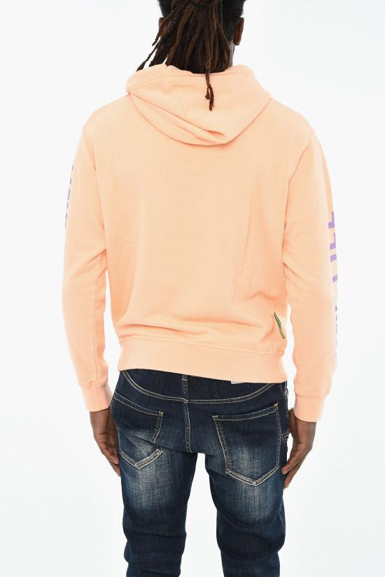  디스퀘어드2 후드 티셔츠 S78GU0071 S25538 180 Orange - DSQUARED2