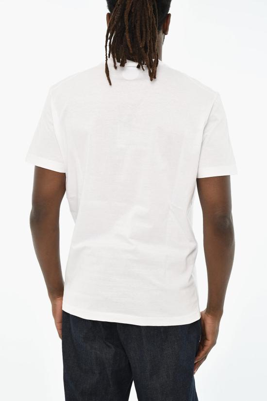  디스퀘어드2 반팔 티셔츠 S74GD1088 S23009 100 White - DSQUARED2