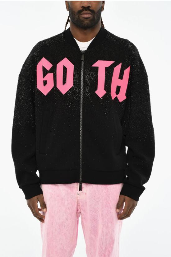  디스퀘어드2 긴팔 티셔츠 S74HG0137 S23326 900 Black