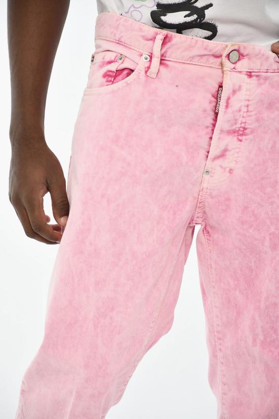  디스퀘어드2 스트레이트 팬츠 S74LB1220 S53162 243 Pink - DSQUARED2