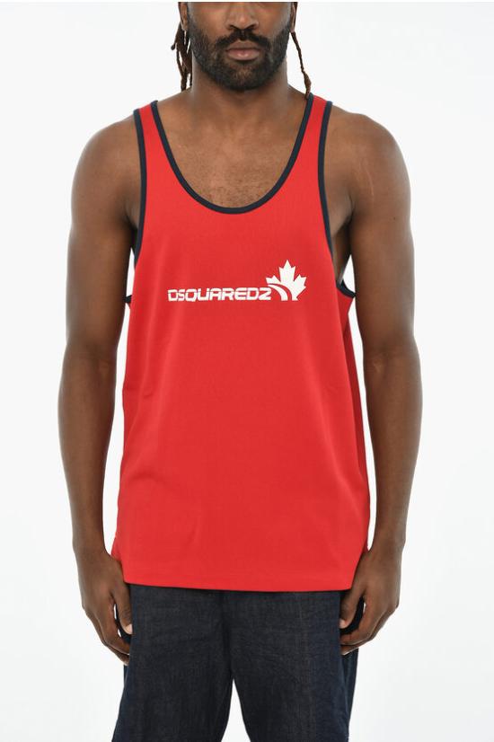  디스퀘어드2 민소매 티셔츠 S71NL0065 S25561 312 Red