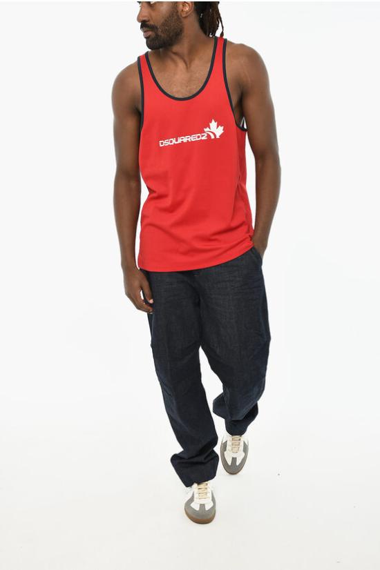  디스퀘어드2 민소매 티셔츠 S71NL0065 S25561 312 Red - DSQUARED2