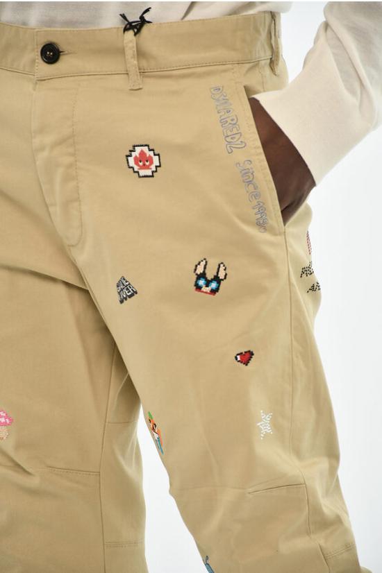  디스퀘어드2 치노 팬츠 S74KB0817 S39021 111 Beige - DSQUARED2