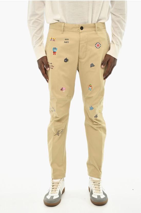  디스퀘어드2 치노 팬츠 S74KB0817 S39021 111 Beige