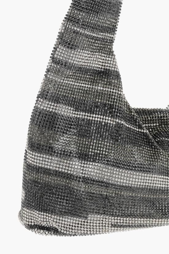  카라 숄더백 HB276D 0990 BLACK STREAKING Silver - KARA