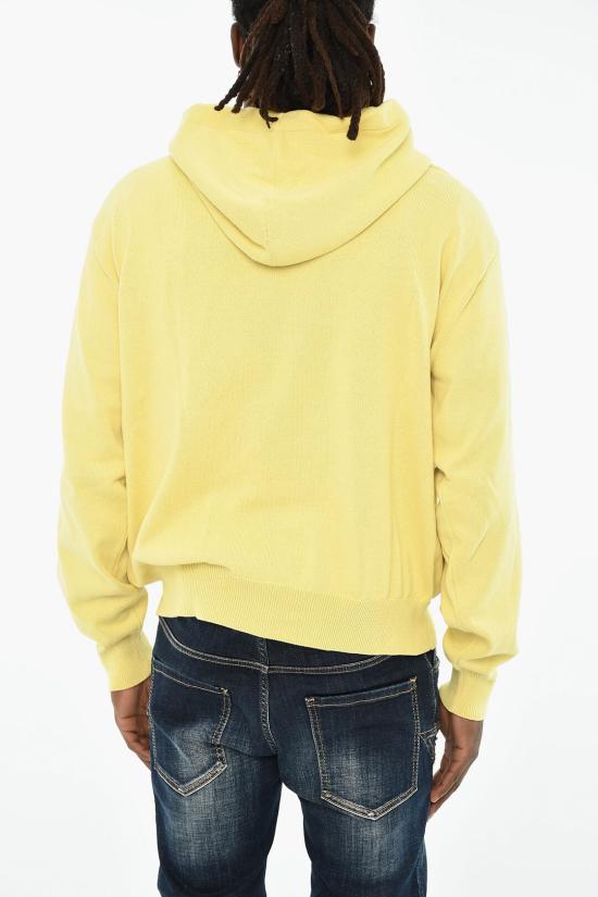  디스퀘어드2 후드 티셔츠 S78HA0042 S18258 169 Yellow - DSQUARED2