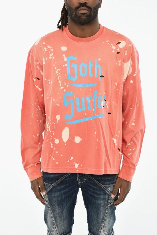  디스퀘어드2 반팔 티셔츠 S74GD1129 S22427 253 Orange