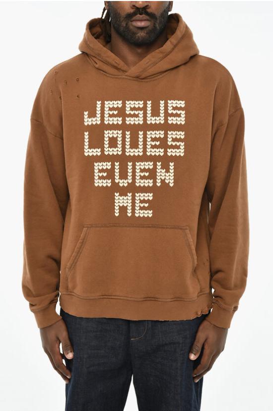  디스퀘어드2 후드 티셔츠 S71GU0607 S25140 132 Brown