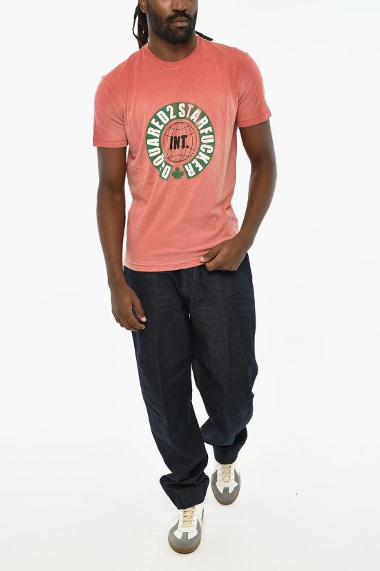  디스퀘어드2 반팔 티셔츠 S71GD1307 S24318 311 Red - DSQUARED2