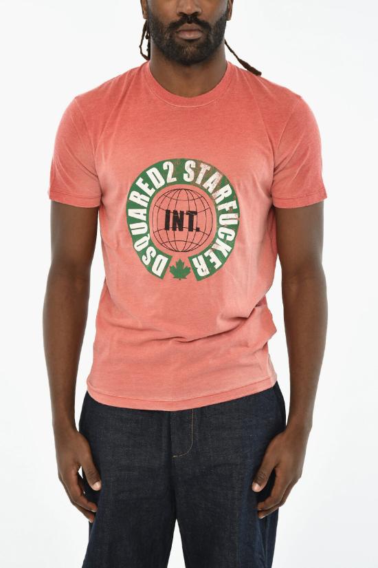  디스퀘어드2 반팔 티셔츠 S71GD1307 S24318 311 Red