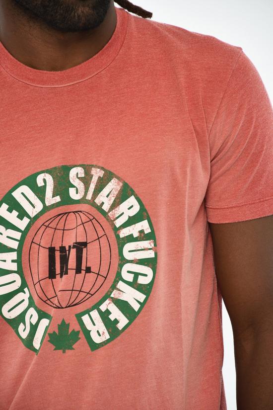  디스퀘어드2 반팔 티셔츠 S71GD1307 S24318 311 Red - DSQUARED2