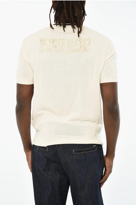  디스퀘어드2 스웨터 S71HA1233 S18365 961 White - DSQUARED2