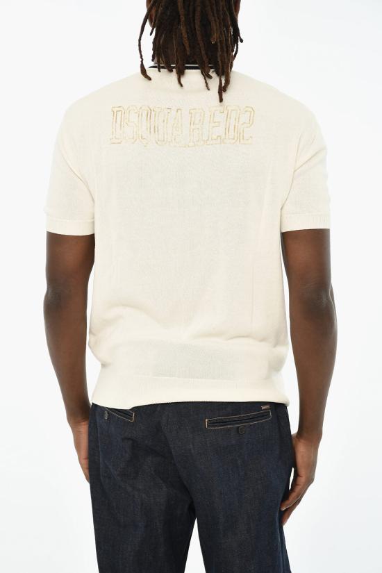  디스퀘어드2 스웨터 S71HA1233 S18365 961 White - DSQUARED2