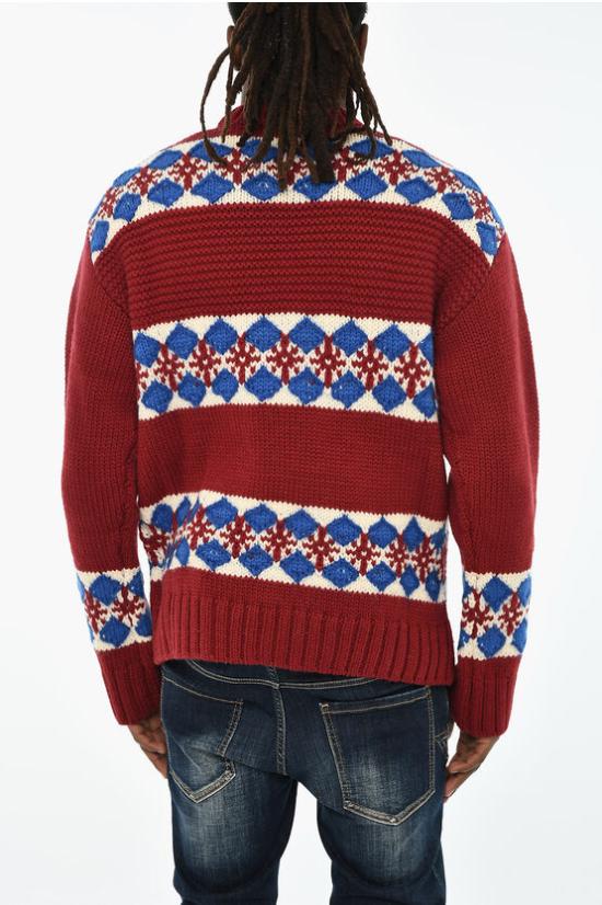  디스퀘어드2 스웨터 S71HA1232 S18308 961 Multicolor - DSQUARED2