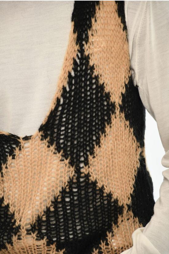  디스퀘어드2 스웨터 S71HA1126 S17886 963 Beige Nero - DSQUARED2