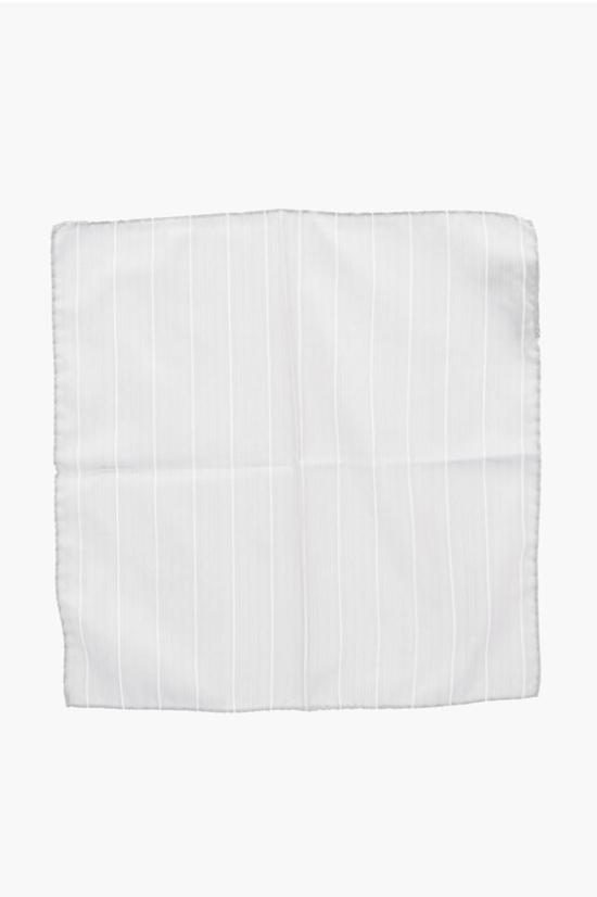  꼬르넬리아니 머플러/스카프 75UNNN 5220300 001 POCKET SQUARE Gray