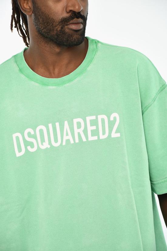  디스퀘어드2 긴팔 티셔츠 S74GU0722 S25608 603 Green - DSQUARED2
