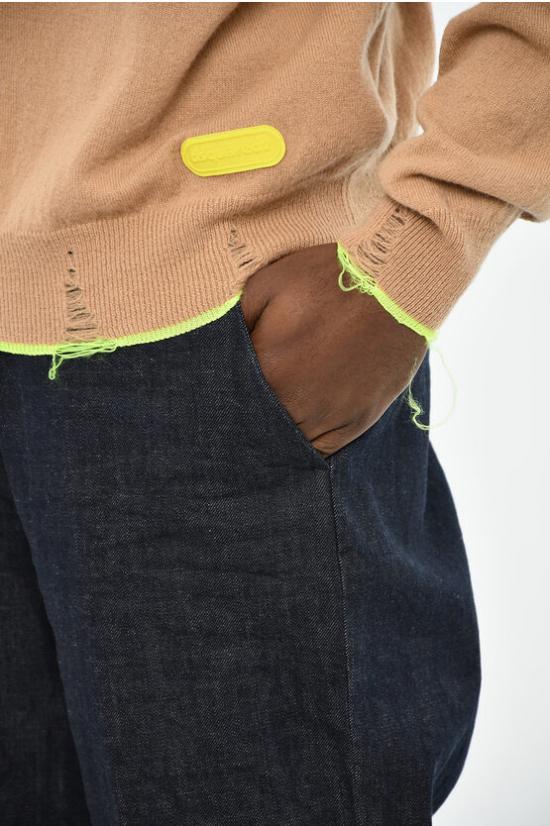  디스퀘어드2 스웨터 S74HA1372 S18326 961 Brown - DSQUARED2