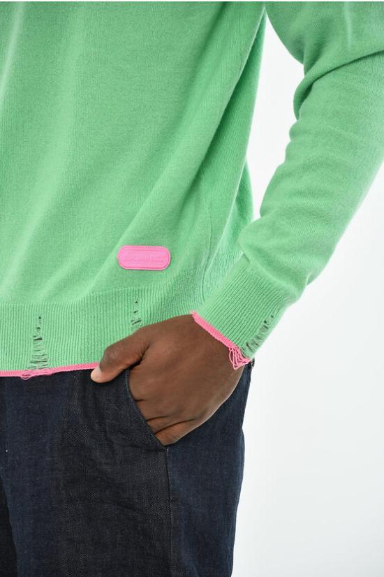  디스퀘어드2 스웨터 S74HA1372 S18326 963 Green - DSQUARED2