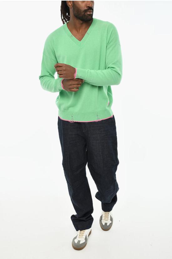  디스퀘어드2 스웨터 S74HA1372 S18326 963 Green - DSQUARED2