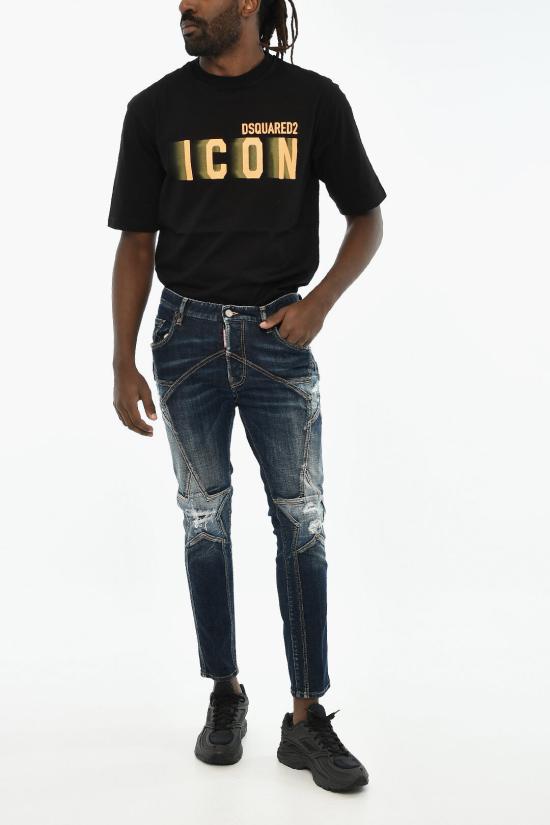  디스퀘어드2 데님 팬츠 S74LB1465 S30664 470 Blue - DSQUARED2