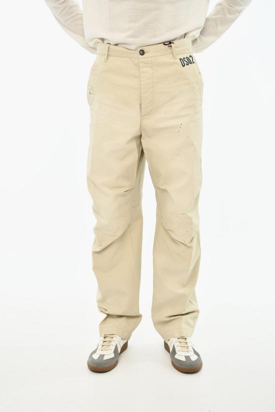  디스퀘어드2 스트레이트 팬츠 S74KB0903 S41794 806 Beige