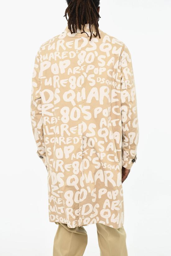  디스퀘어드2 트렌치 코트 S74AH0110 S78579 001S Beige - DSQUARED2