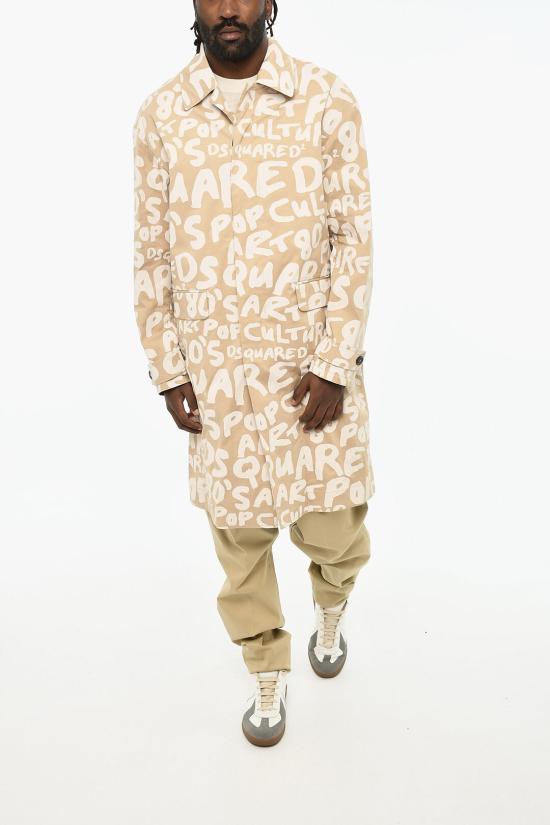  디스퀘어드2 트렌치 코트 S74AH0110 S78579 001S Beige - DSQUARED2