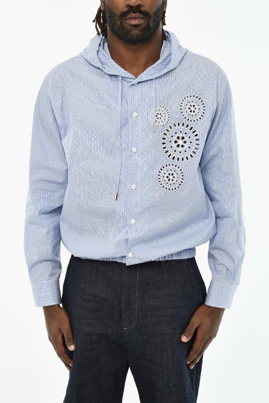  디스퀘어드2 긴팔 셔츠 S74DM0812 S54392 001F Light blue