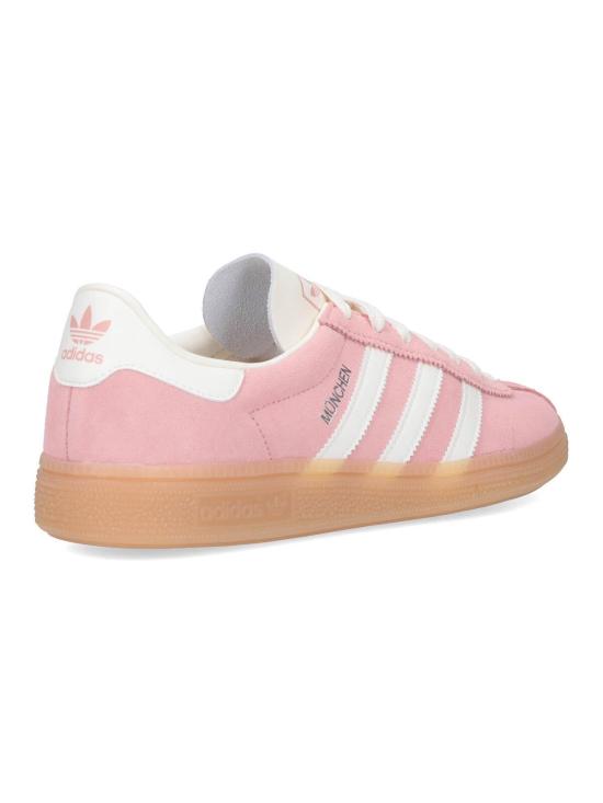  아디다스 뮌헨 스니커즈 JS3992 Wonder Mauve Off White Silver Metallic DOM - ADIDAS