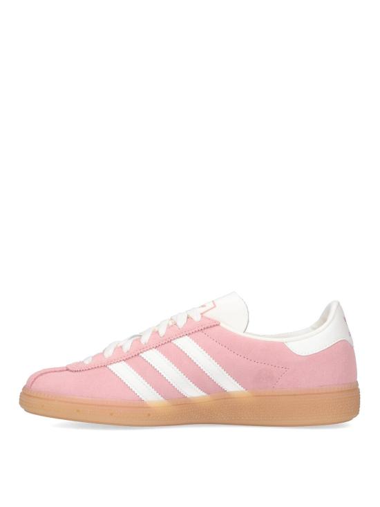  아디다스 뮌헨 스니커즈 JS3992 Wonder Mauve Off White Silver Metallic DOM - ADIDAS