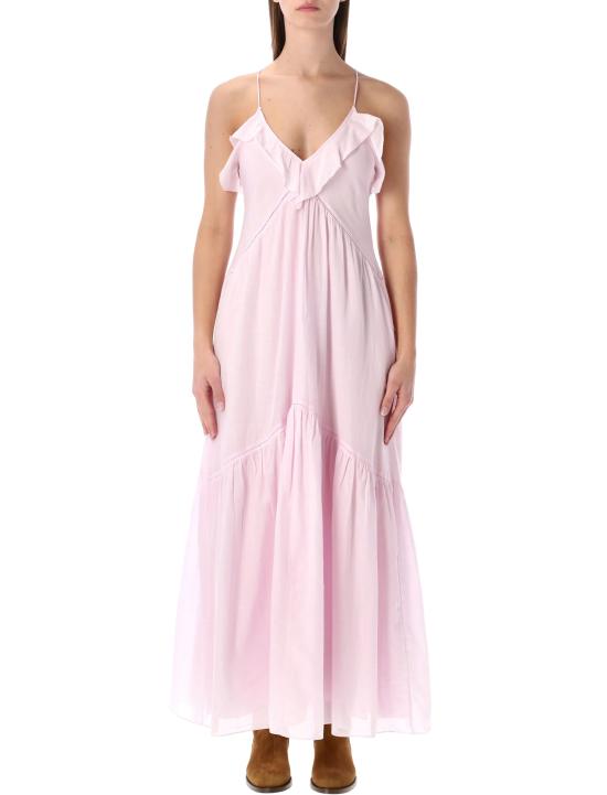 26SS 이자벨마랑에뚜왈 미디 원피스 RO1003FBB3J04E 40LK LIGHT PINK