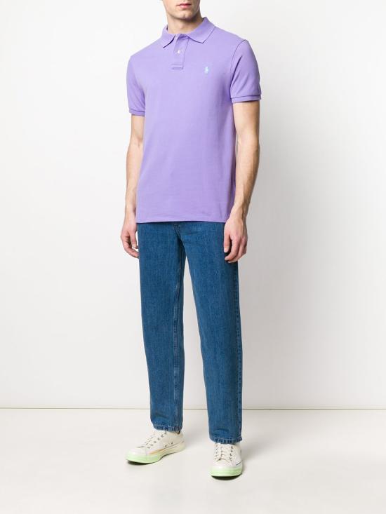 25SS 랄프 로렌 반팔 티셔츠 710795080 029 Purple - RALPH LAUREN