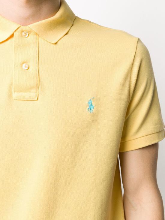 25SS 랄프 로렌 반팔 티셔츠 710795080 003 Yellow - RALPH LAUREN