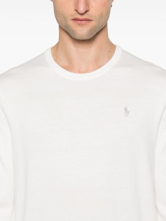 25SS 랄프 로렌 긴팔 티셔츠 710890558 506 White - RALPH LAUREN