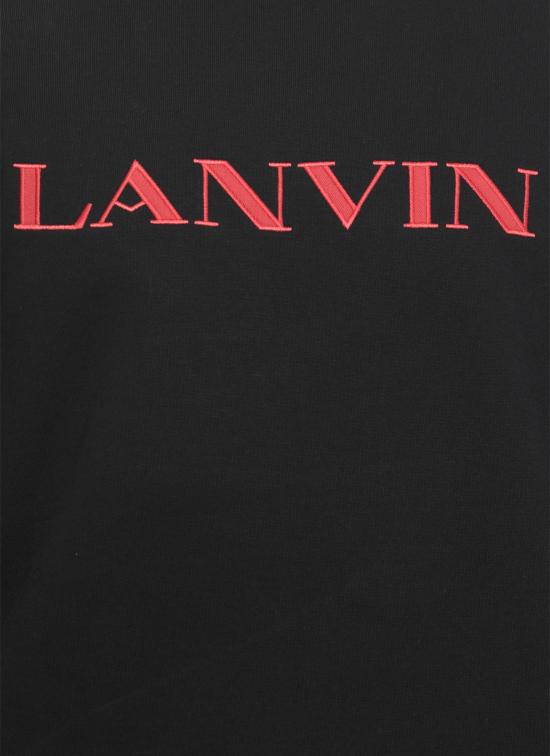 25FW 랑방 긴팔 티셔츠 RMSS0001 F300H2510 Black - LANVIN