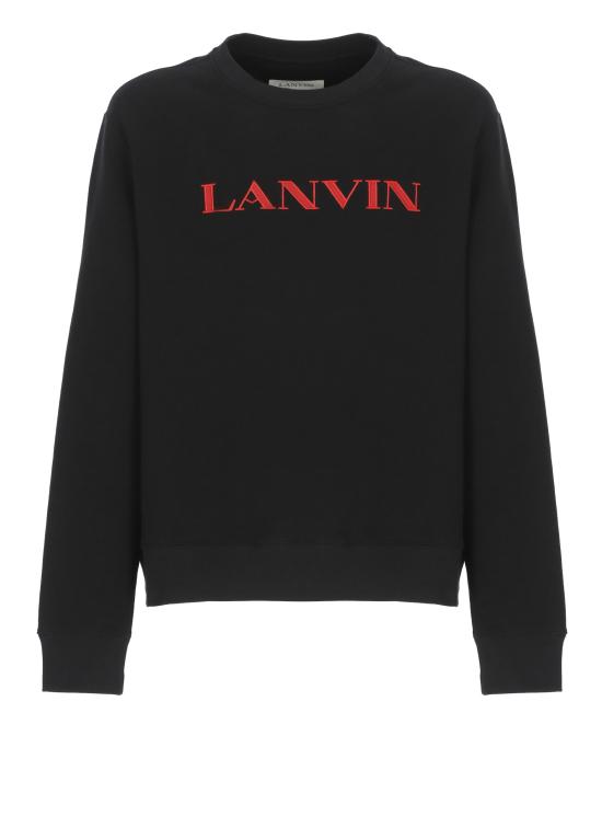 25FW 랑방 긴팔 티셔츠 RMSS0001 F300H2510 Black