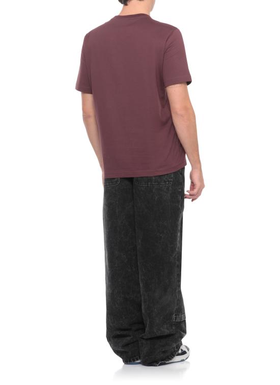 25FW 랑방 반팔 티셔츠 RMTS0012 J300H25355 Bordeaux - LANVIN