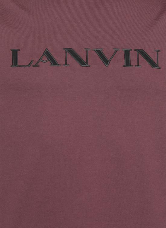 25FW 랑방 반팔 티셔츠 RMTS0012 J300H25355 Bordeaux - LANVIN
