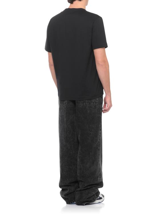 25FW 랑방 반팔 티셔츠 RMTS0012 J300H2510 Black - LANVIN