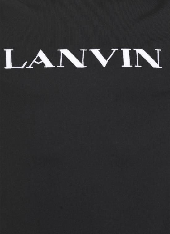 25FW 랑방 반팔 티셔츠 RMTS0012 J300H2510 Black - LANVIN